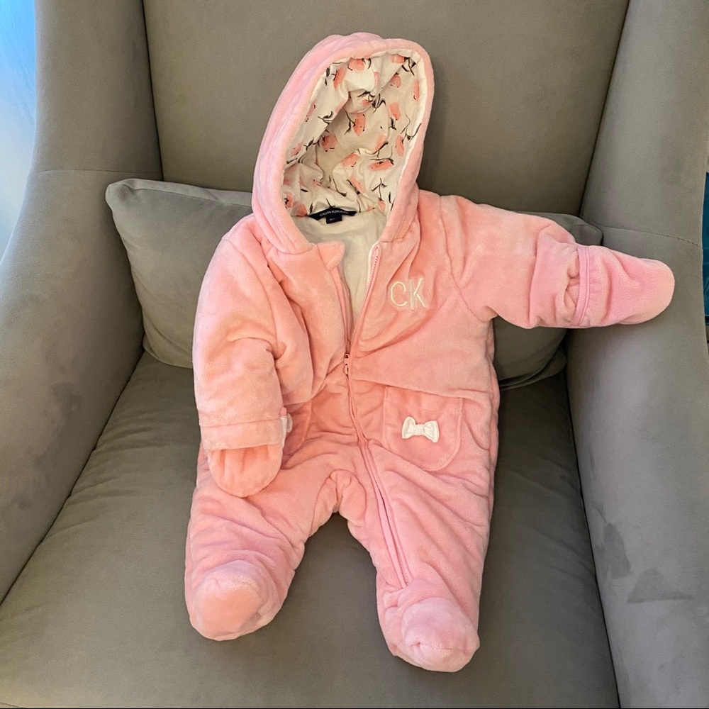 Newborn- 3m outdoor one piece puffer